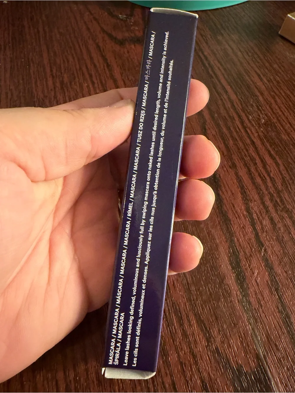 Kevyn Aucoin Indecent Mascara – Deep Purple Box with Gold Text